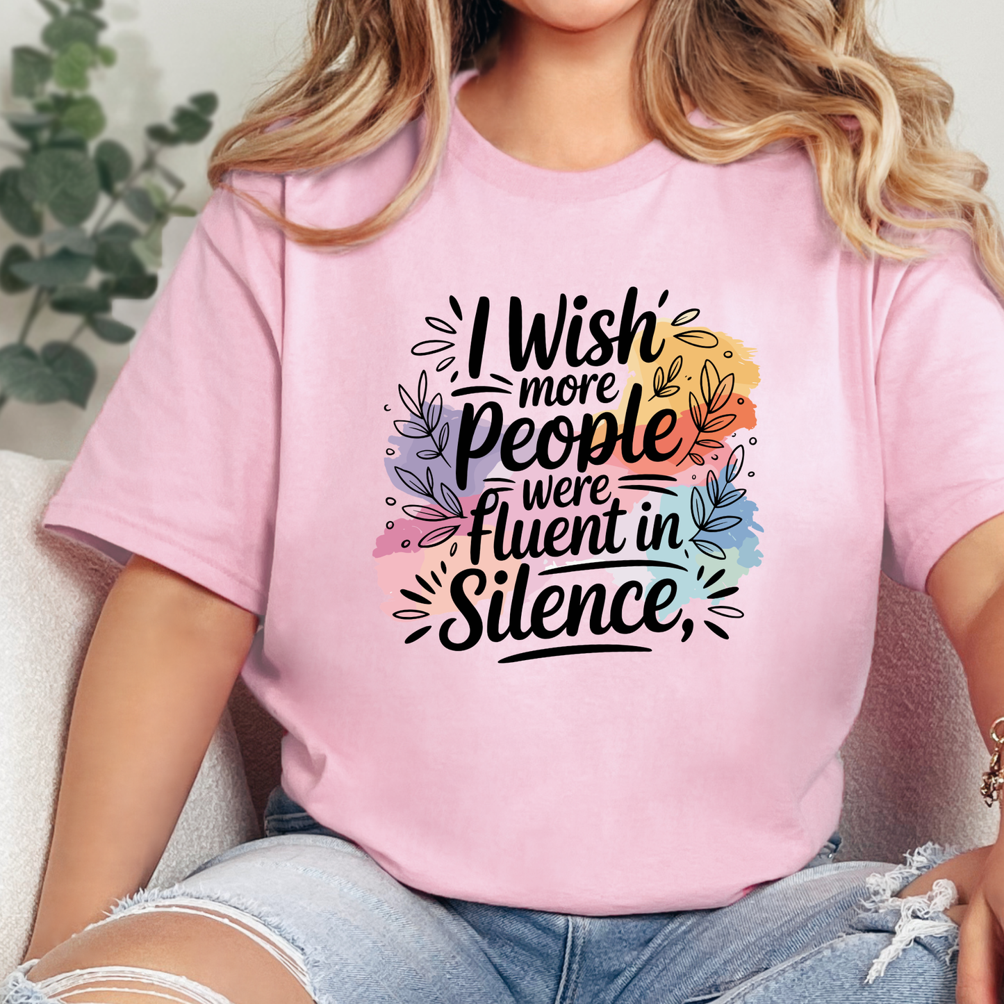 Fluent in Silence Graphic Tee