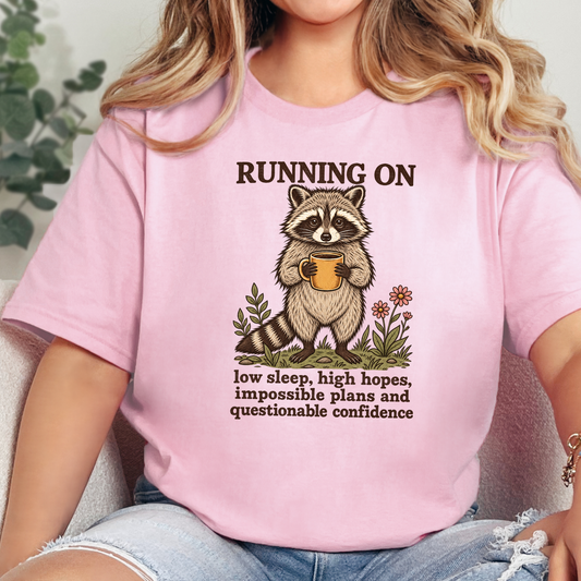 Running on Low Sleep Graphic Tee