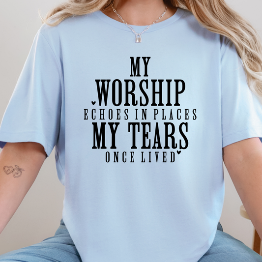 Worship Echoes Graphic Tee