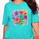 Heather Sea Green Tee