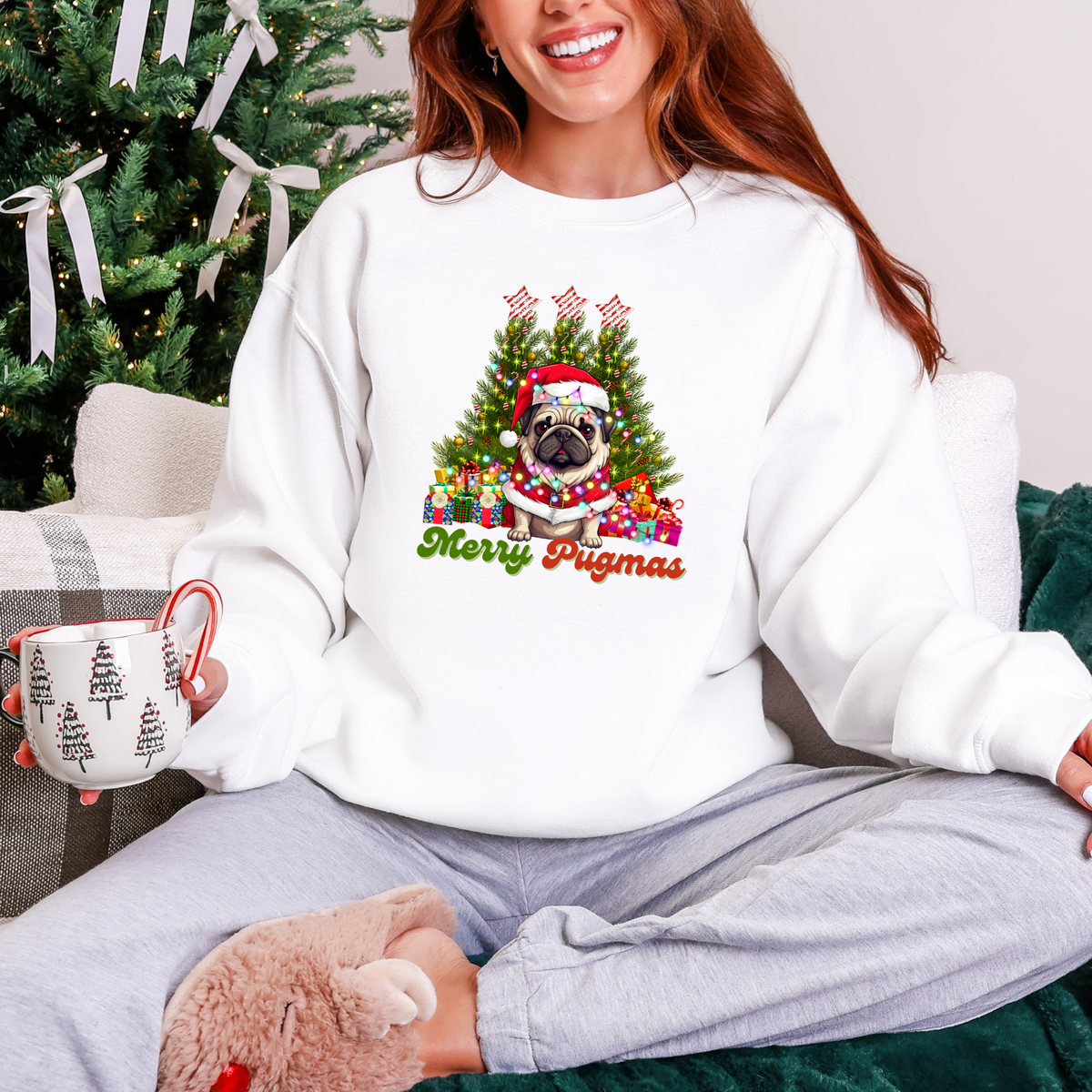 Merry Pugmas Sweatshirt