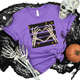 Heather Team Purple Tee