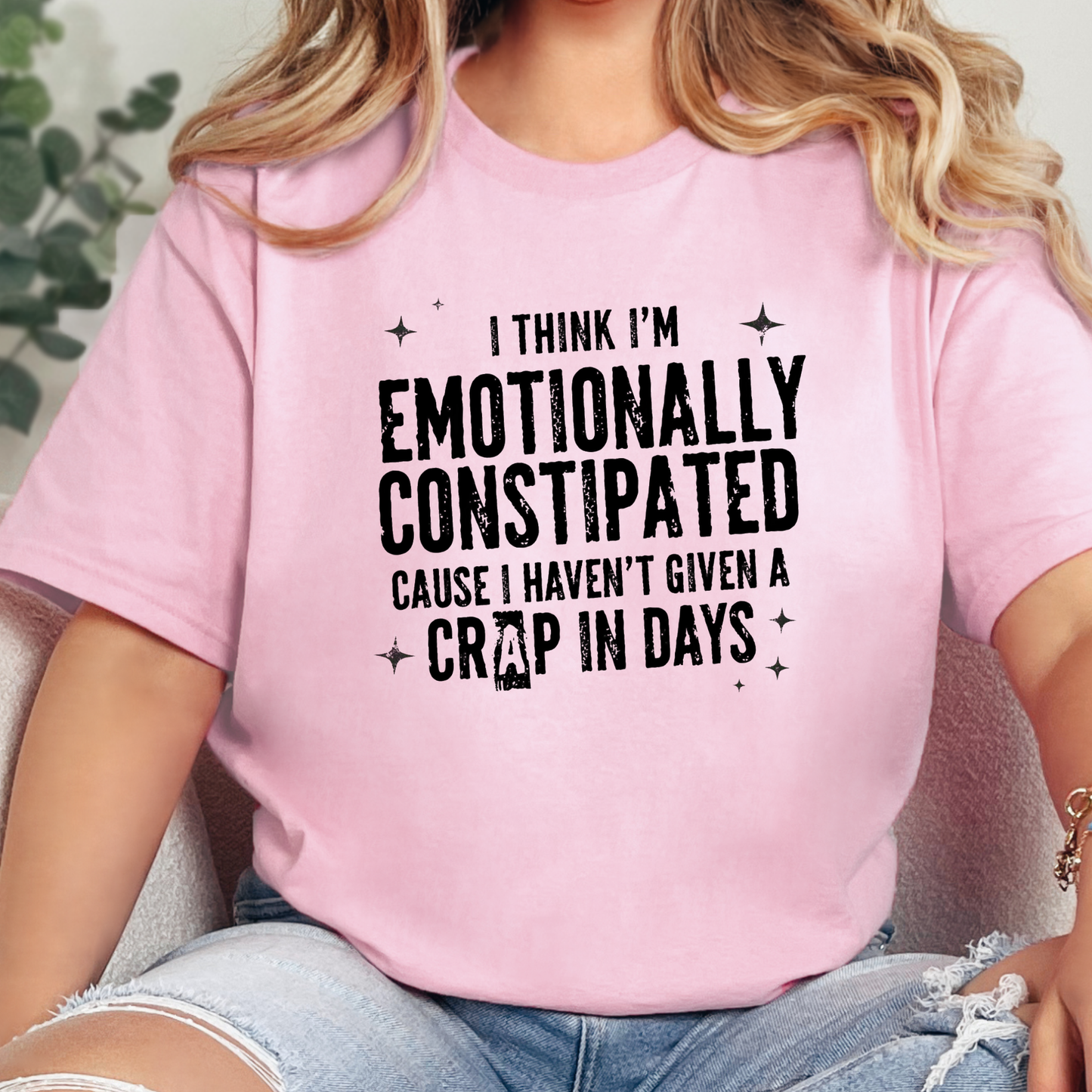 Emotionally Constipated Graphic Tee