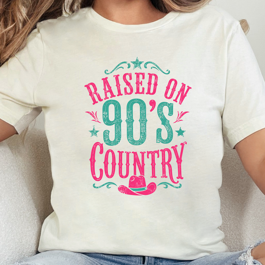 Raised on 90s Country Graphic Tee
