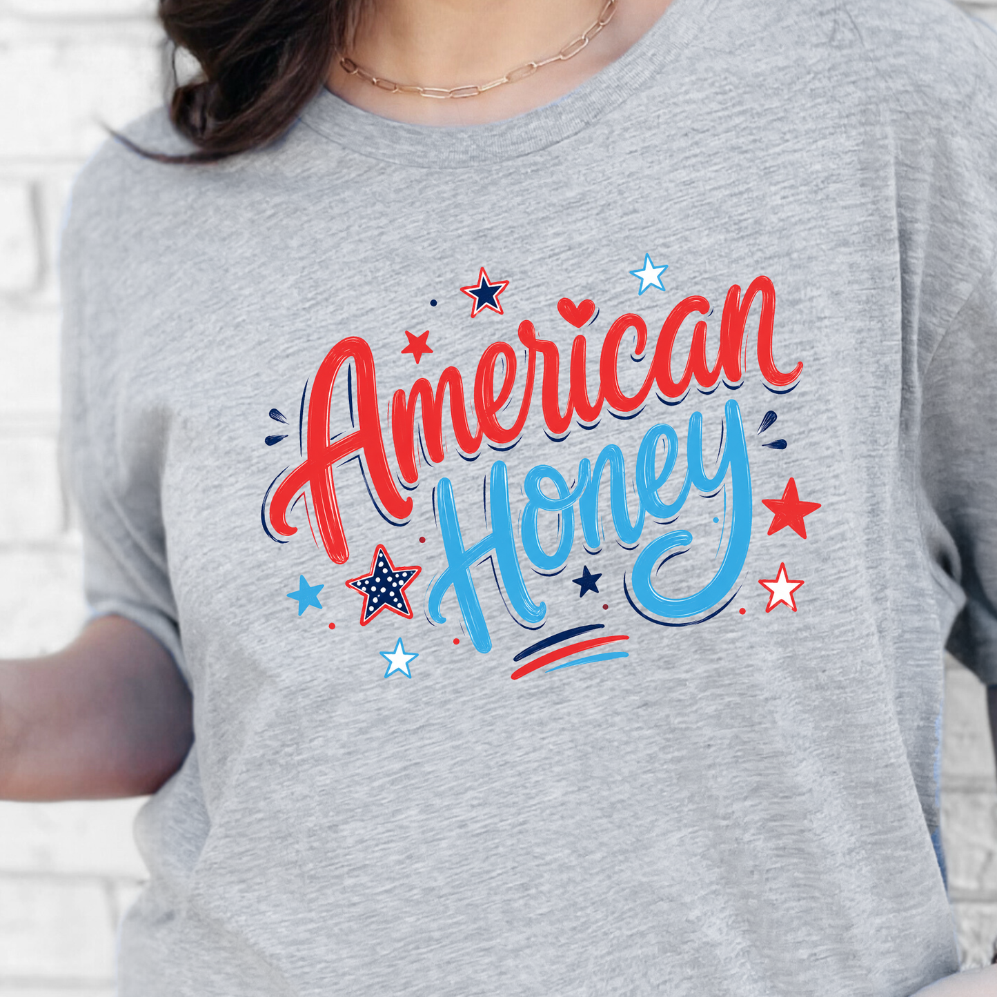 Patriotic American Honey Graphic Tee