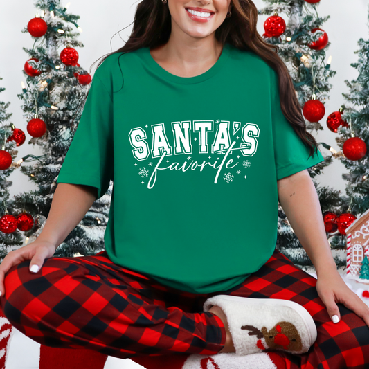 Santa's Favorite Graphic Tee