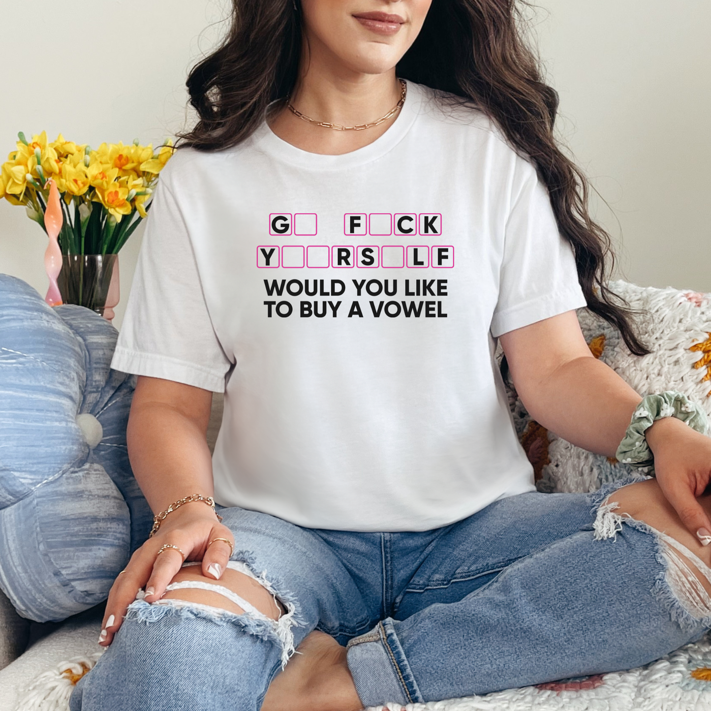 Buy a Vowel Graphic Tee