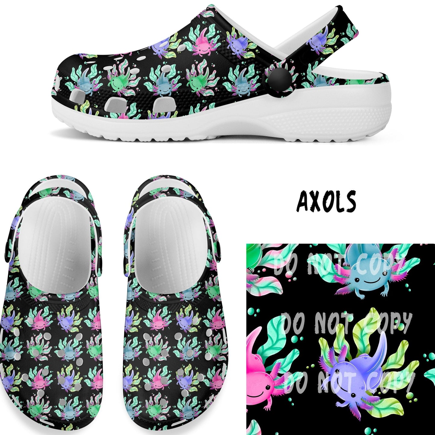 CLOGS -AXOLS