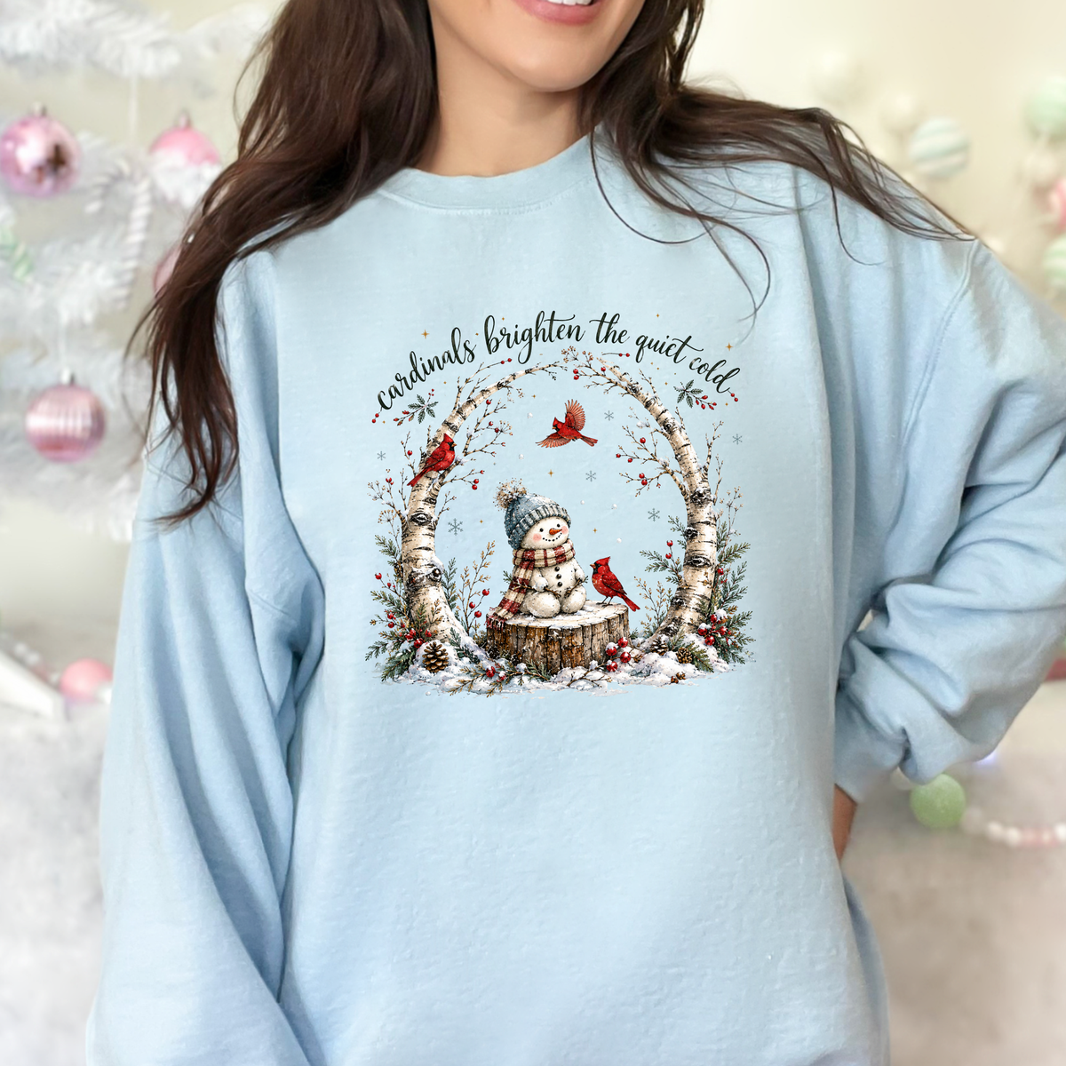 Cardinals Brighten Graphic Sweatshirt