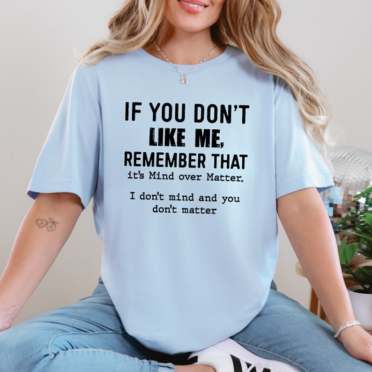 Mind Over Matter Graphic Tee