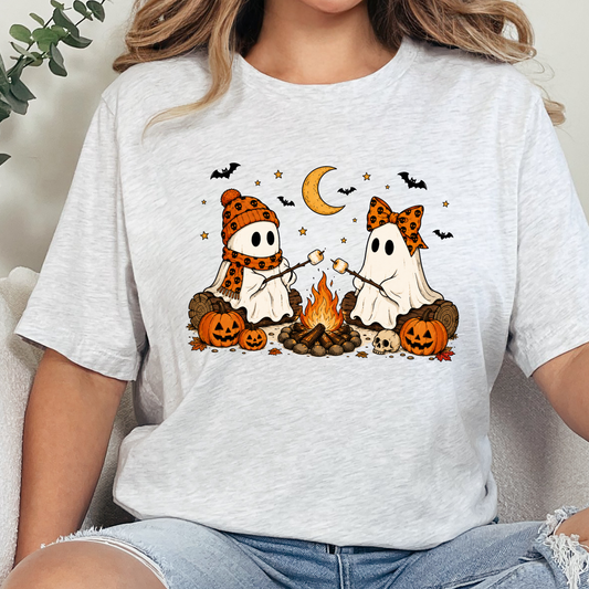 Camping Ghosts Graphic Tee
