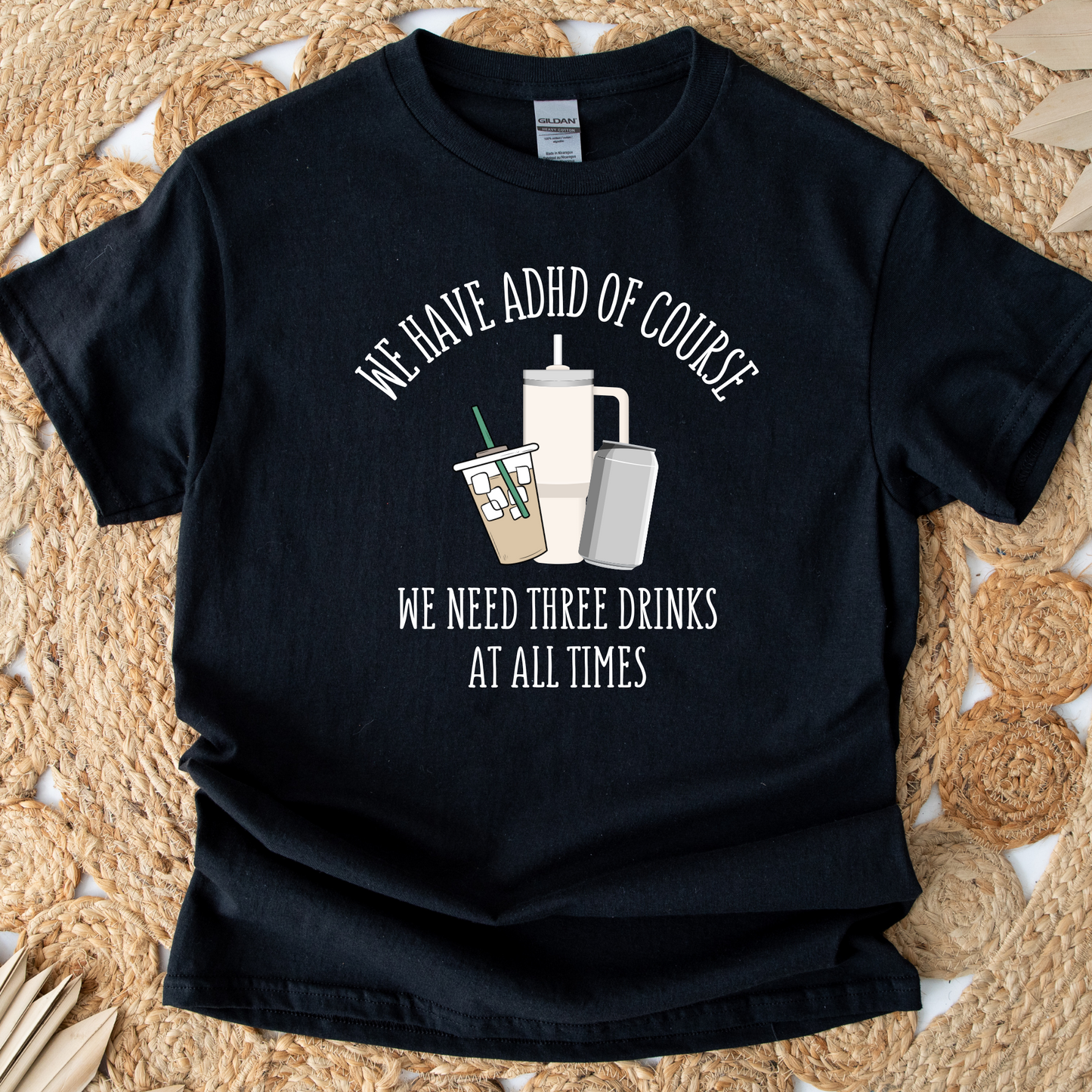 ADHD Drinks Graphic Tee
