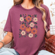 Heather Maroon Tee