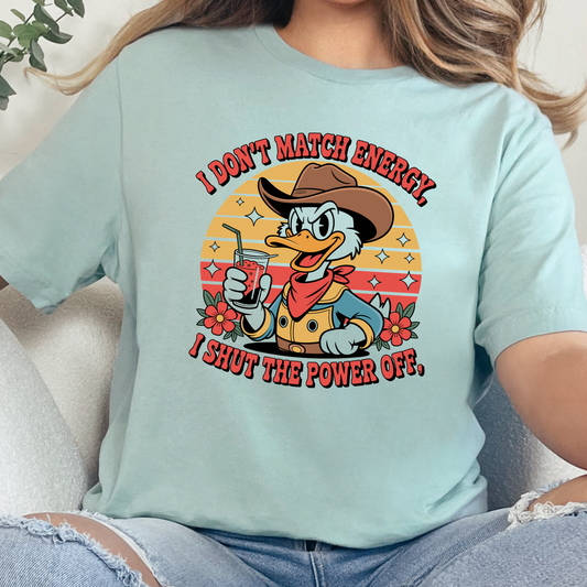 Shut the Power Off Graphic Tee