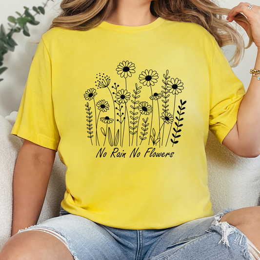 No Rain No Flowers Graphic Tee