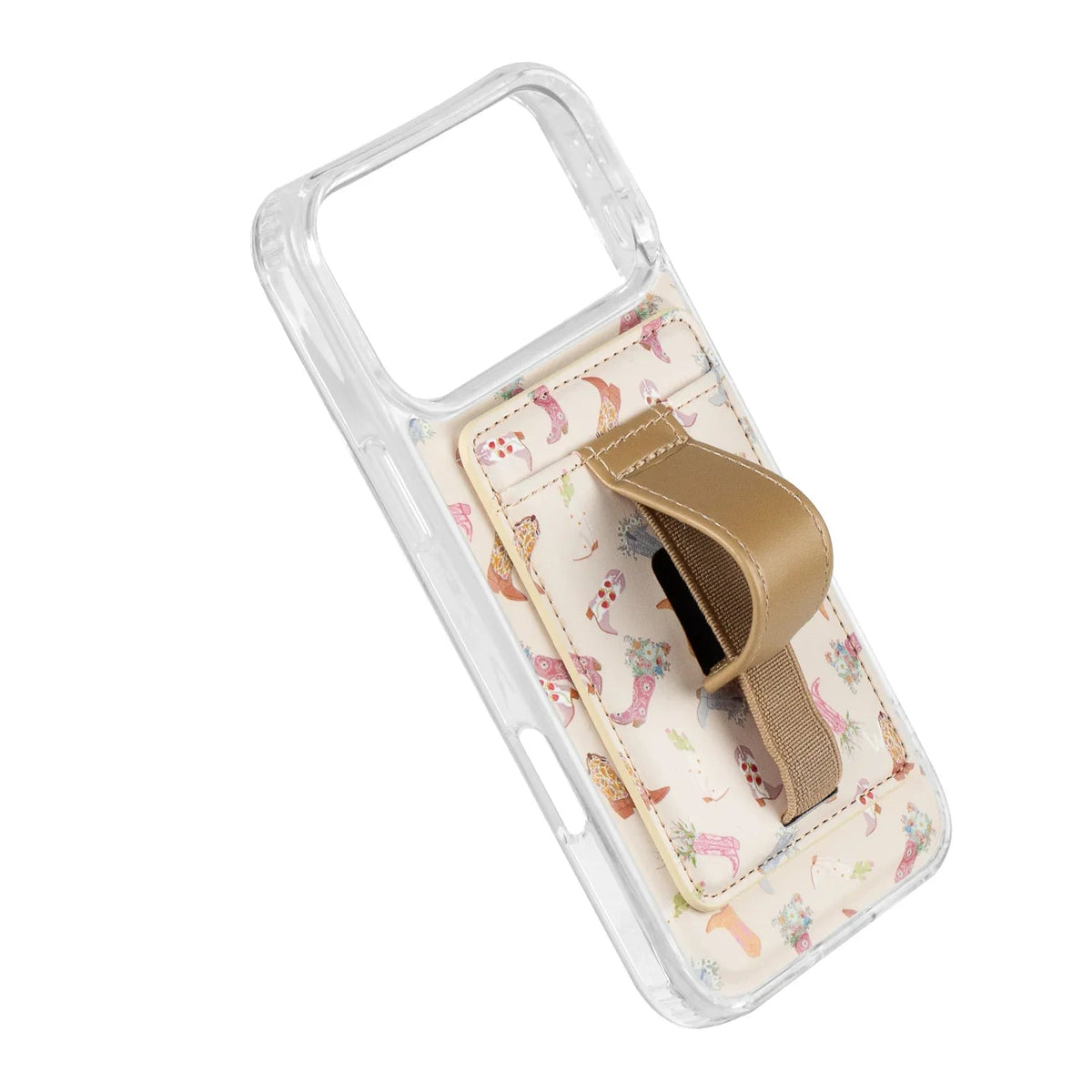 Boots and Bloom Magnetic Wallet