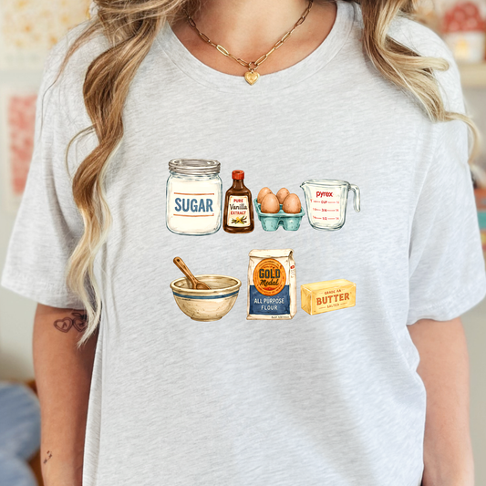 Baking Elements Graphic Tee or Sweatshirt