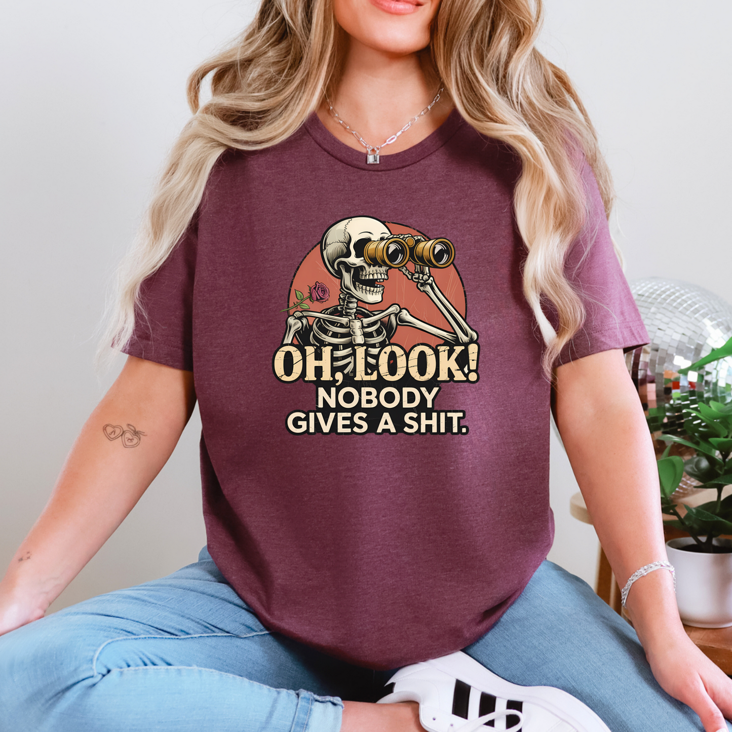 Oh Look Nobody Graphic Tee