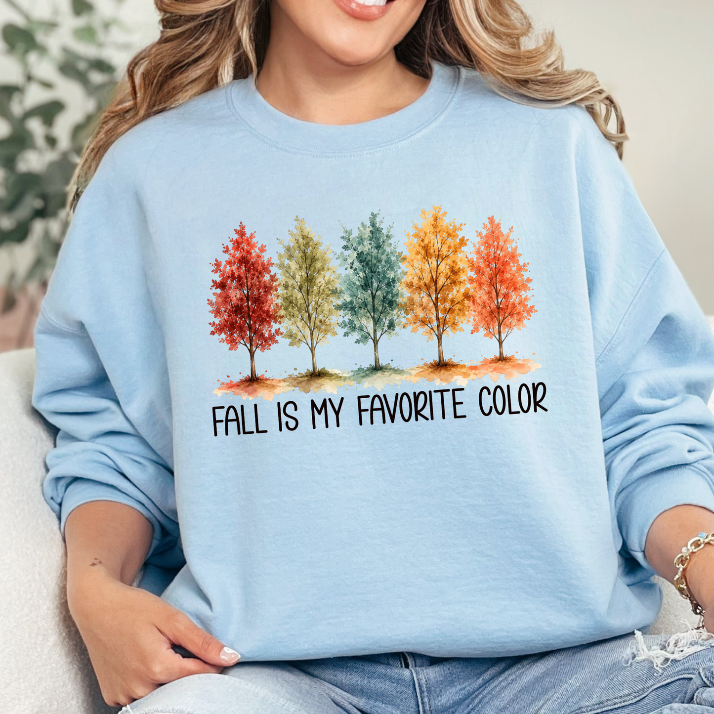 Fall is My Favorite Color Graphic Sweatshirt
