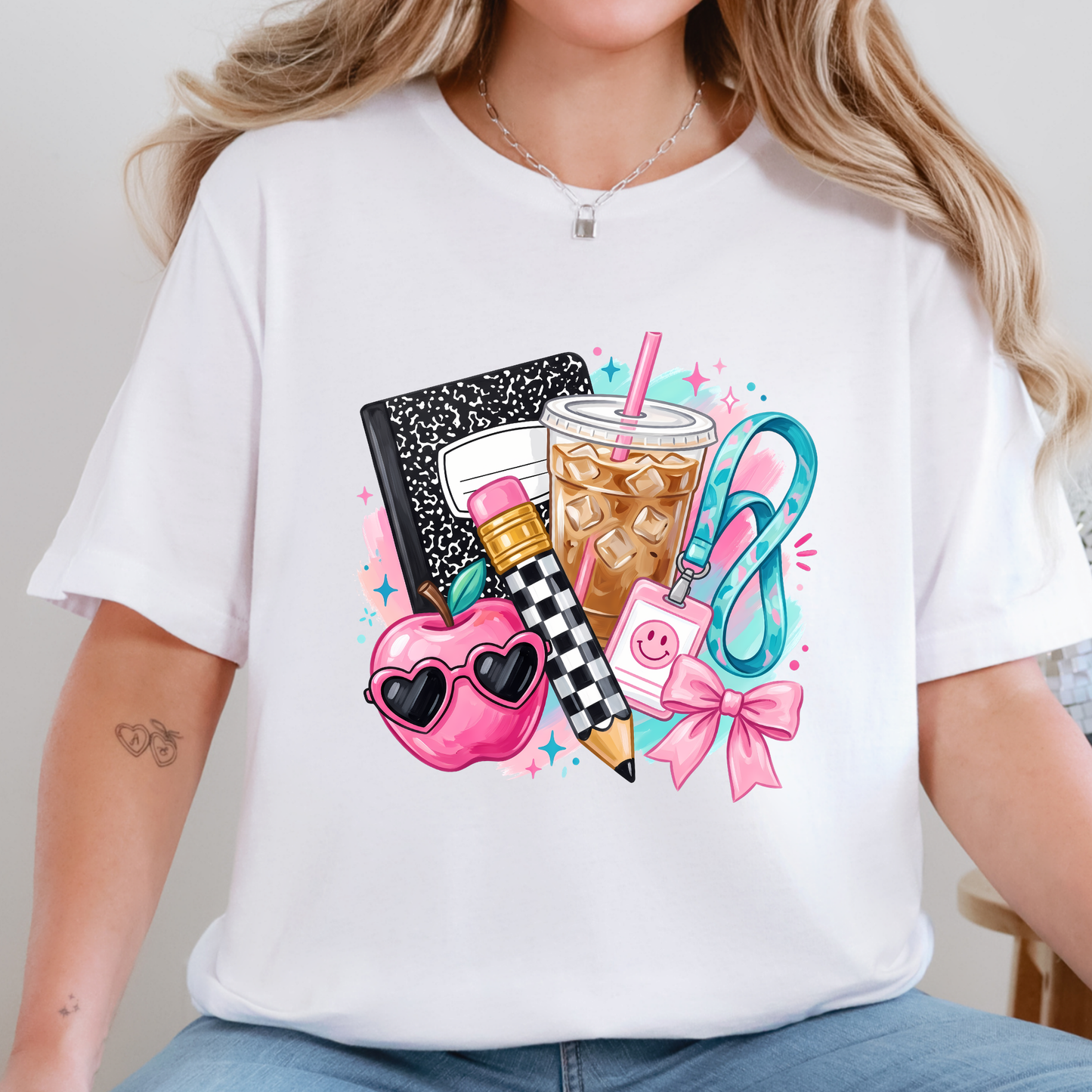 Preppy Back to School Graphic Tee