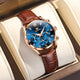 rose gold blue