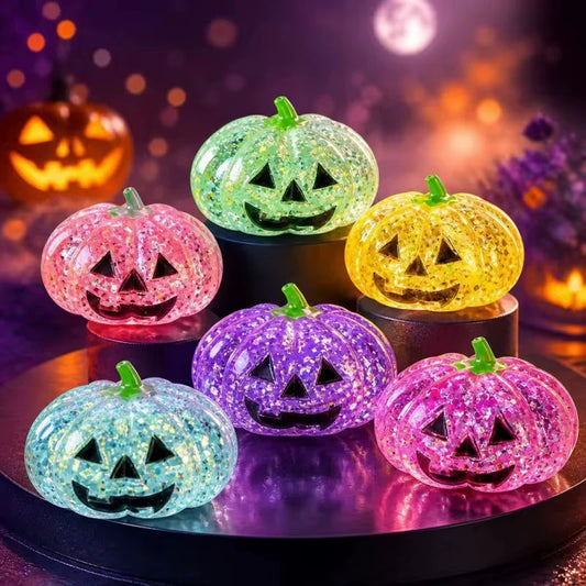 Viral Glitter Pumpkin Squishy (PREORDER CLOSES 7/25, ETA END AUG.)