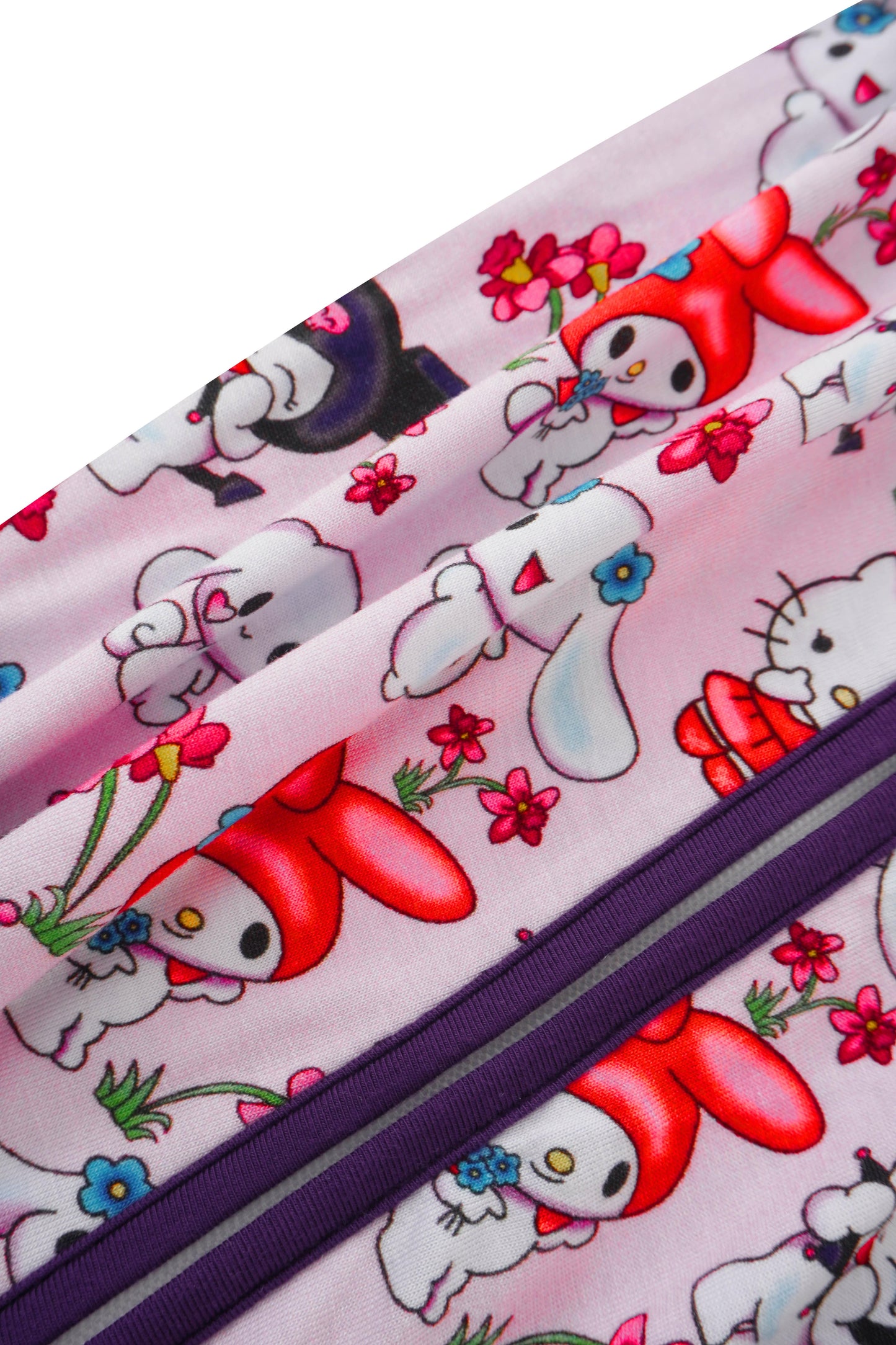 PoshTOT Sanrio My Melody Bamboo Baby Convertible Zippy Romper