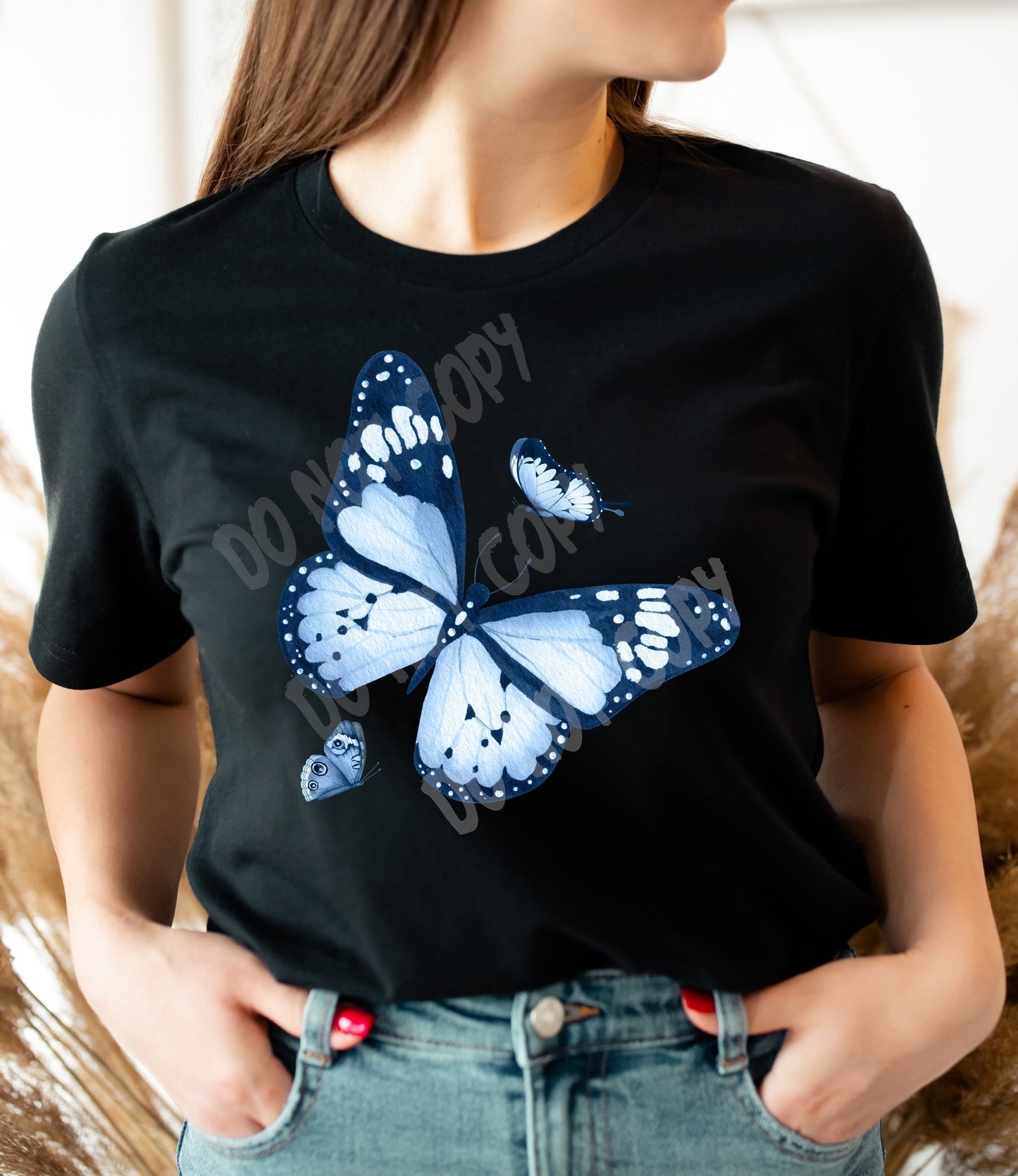 Mandala Butterfly -Unisex Tee RTS