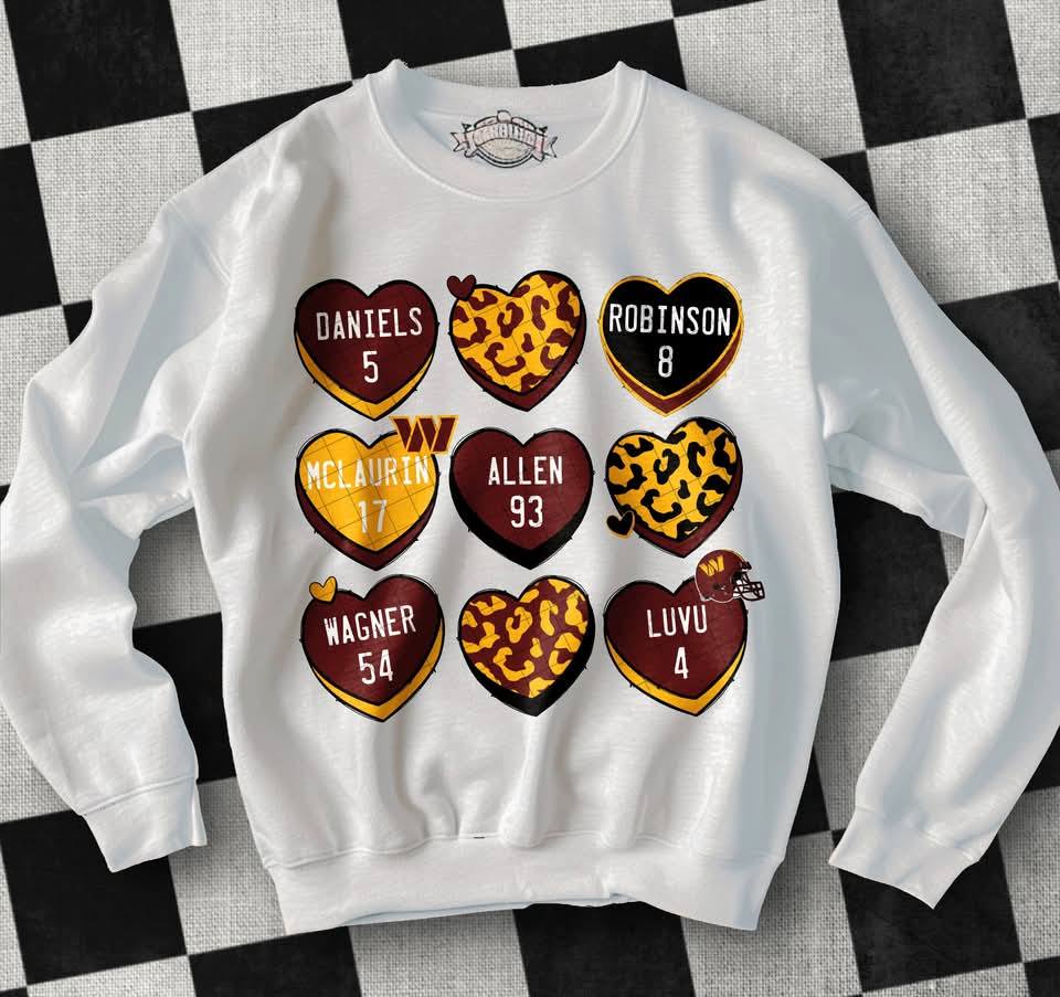 FBALL CANDY HEART COLLECTION (MULTIPLE OPTIONS)