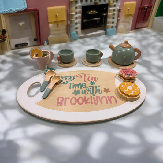 Custom Personalized Tea Set (Preorder - Ships in 4-5 Weeks)
