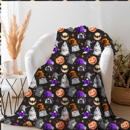 Spooky Gnome 50x60 Blanket | Preorder Closes 7/28, ETA Mid Sept.