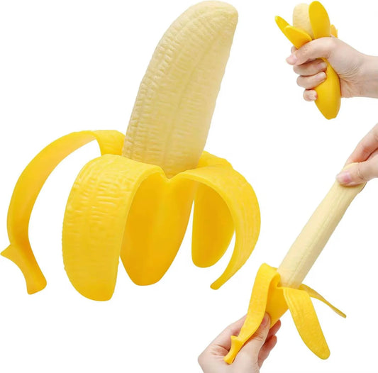 Viral Banana Peel Squishy - IN STOCK