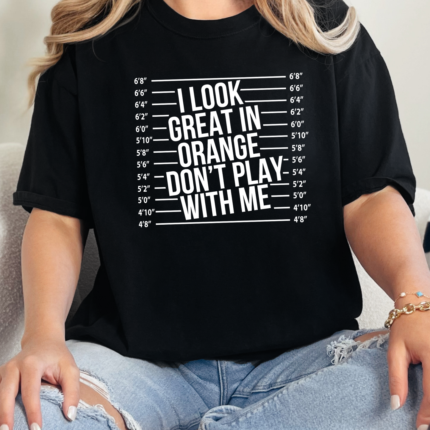 Great in Orange Graphic Tee
