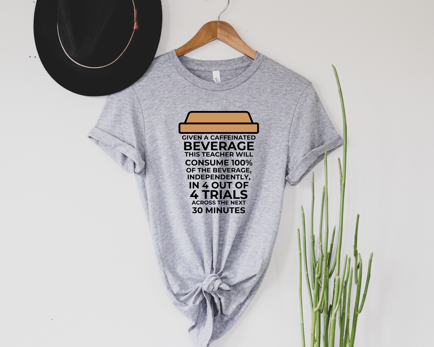 Caffeinated Beverage Graphic Tee