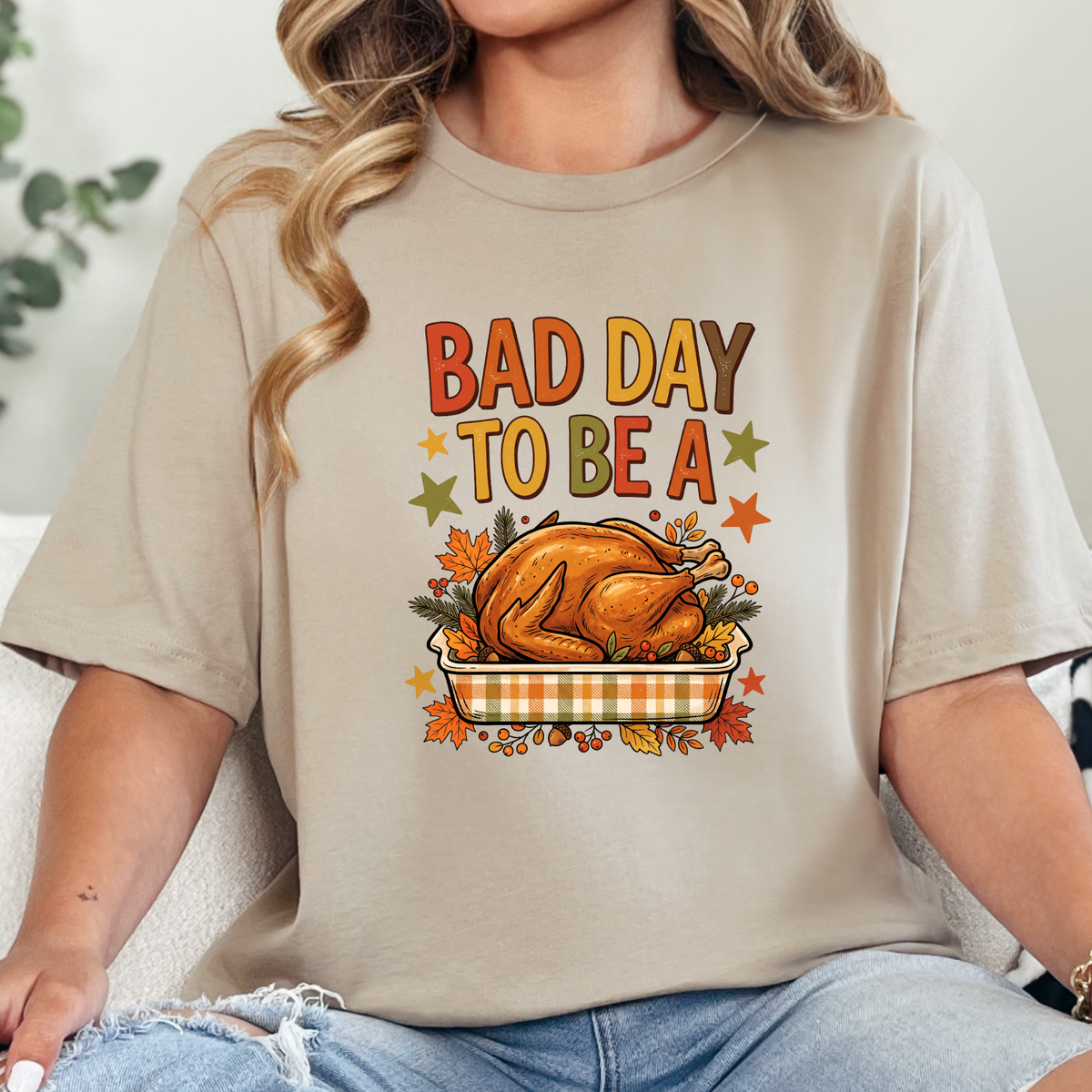 Bad Day To Be A Turkey Graphic Tee