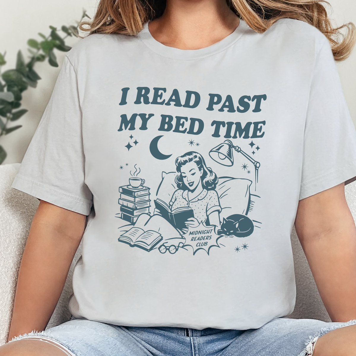 I Read Past My Bedtime Graphic Tee