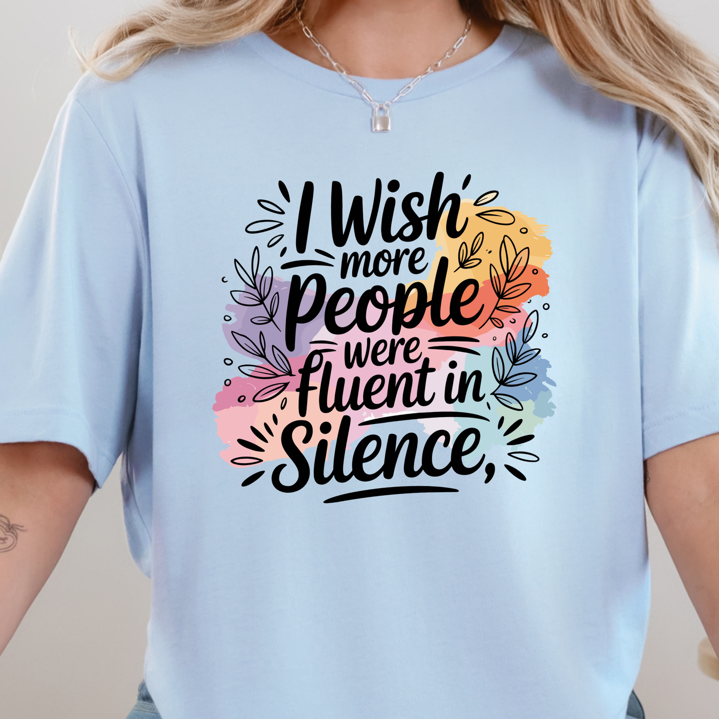 Fluent in Silence Graphic Tee