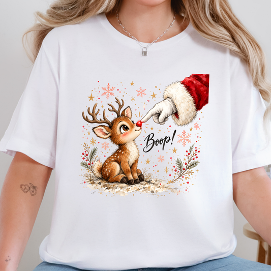 Boop Reindeer Graphic Tee