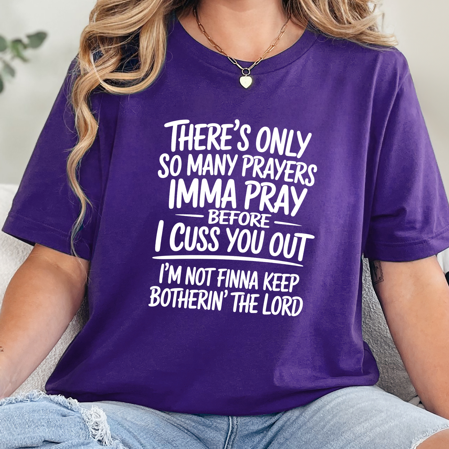 Pray Before I Cuss Graphic Tee