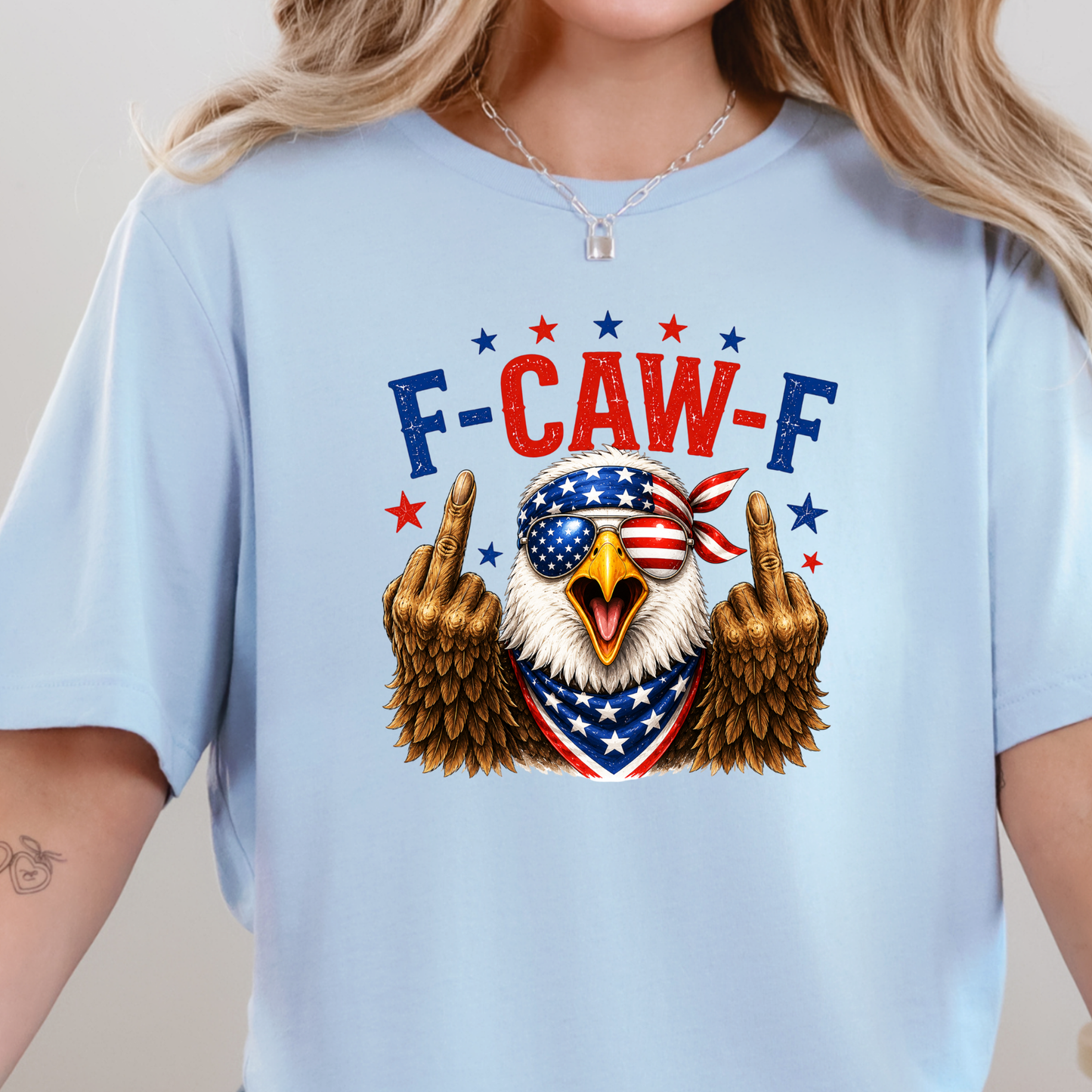 F Caw F Eagle Graphic Tee