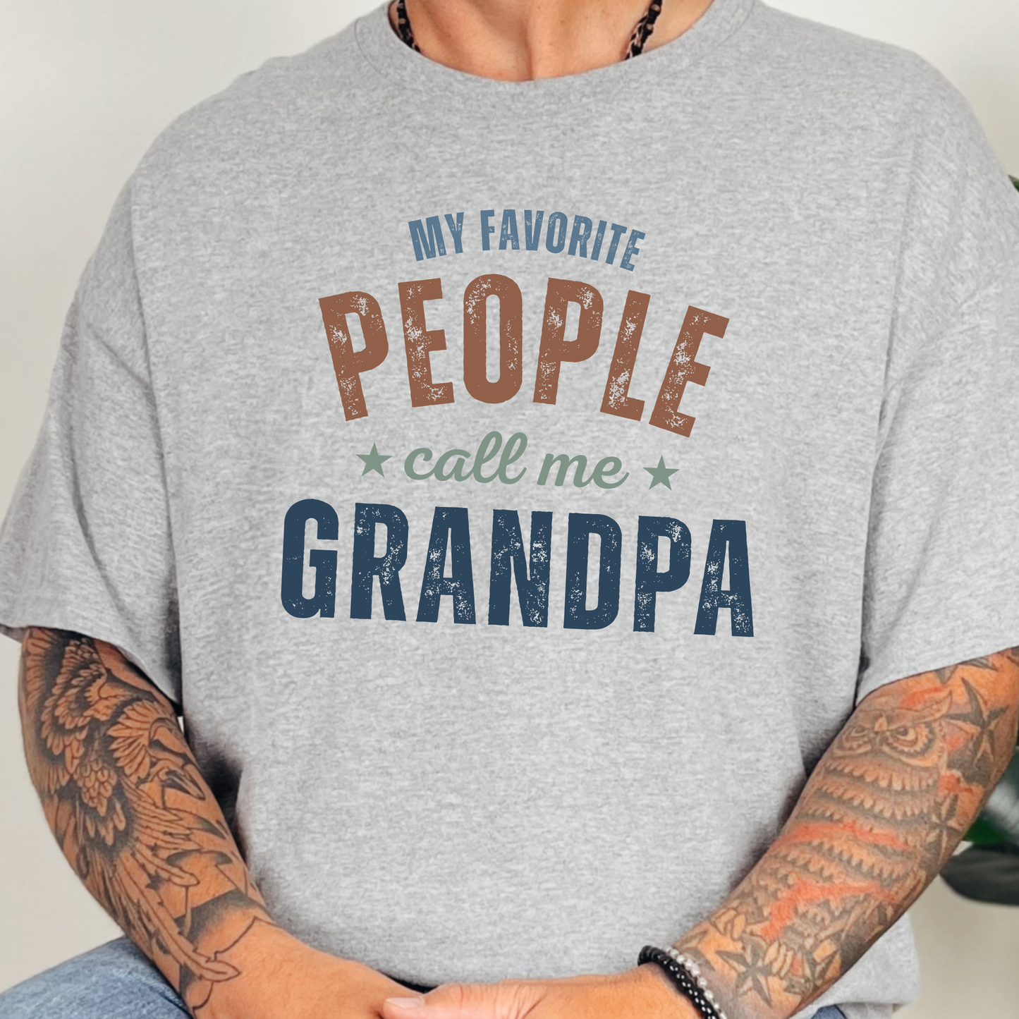 Custom My Favorite People Graphic Tee