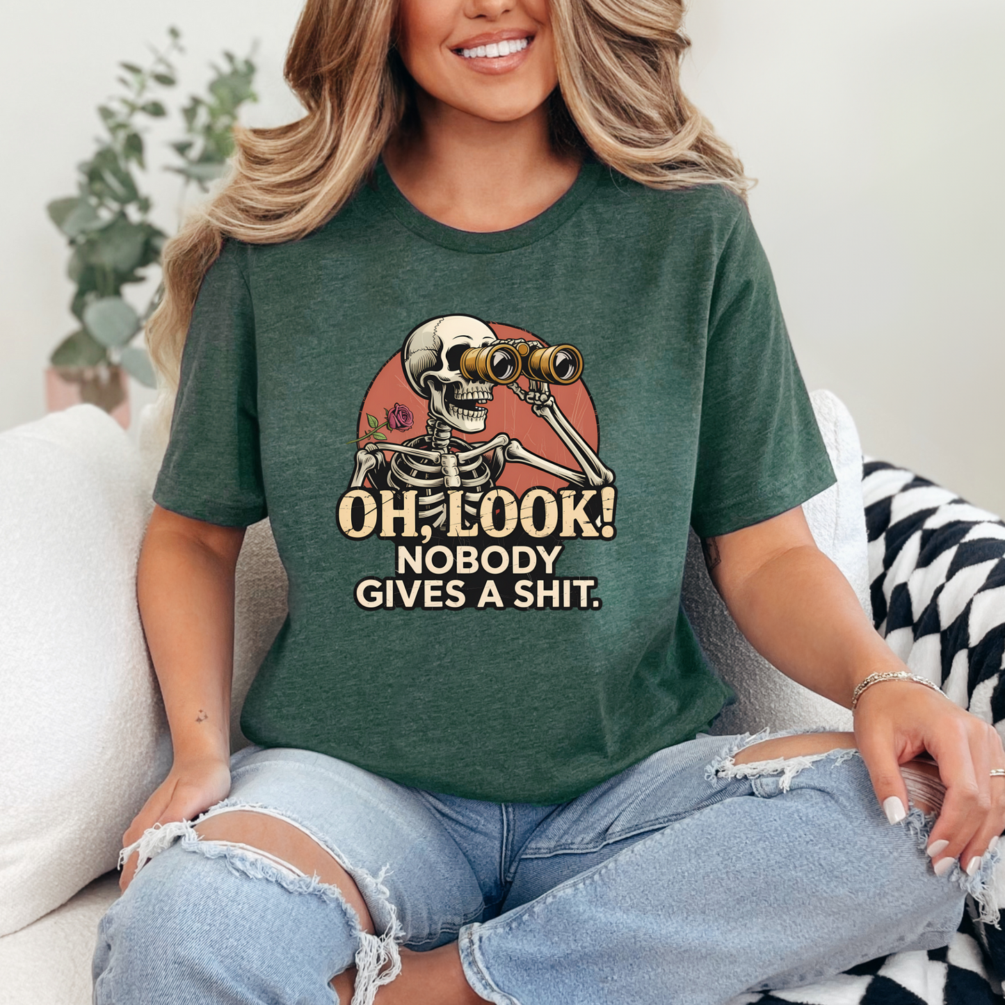Oh Look Nobody Graphic Tee
