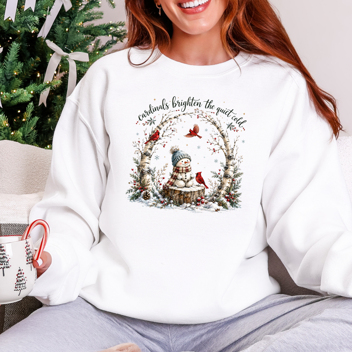 Cardinals Brighten Graphic Sweatshirt