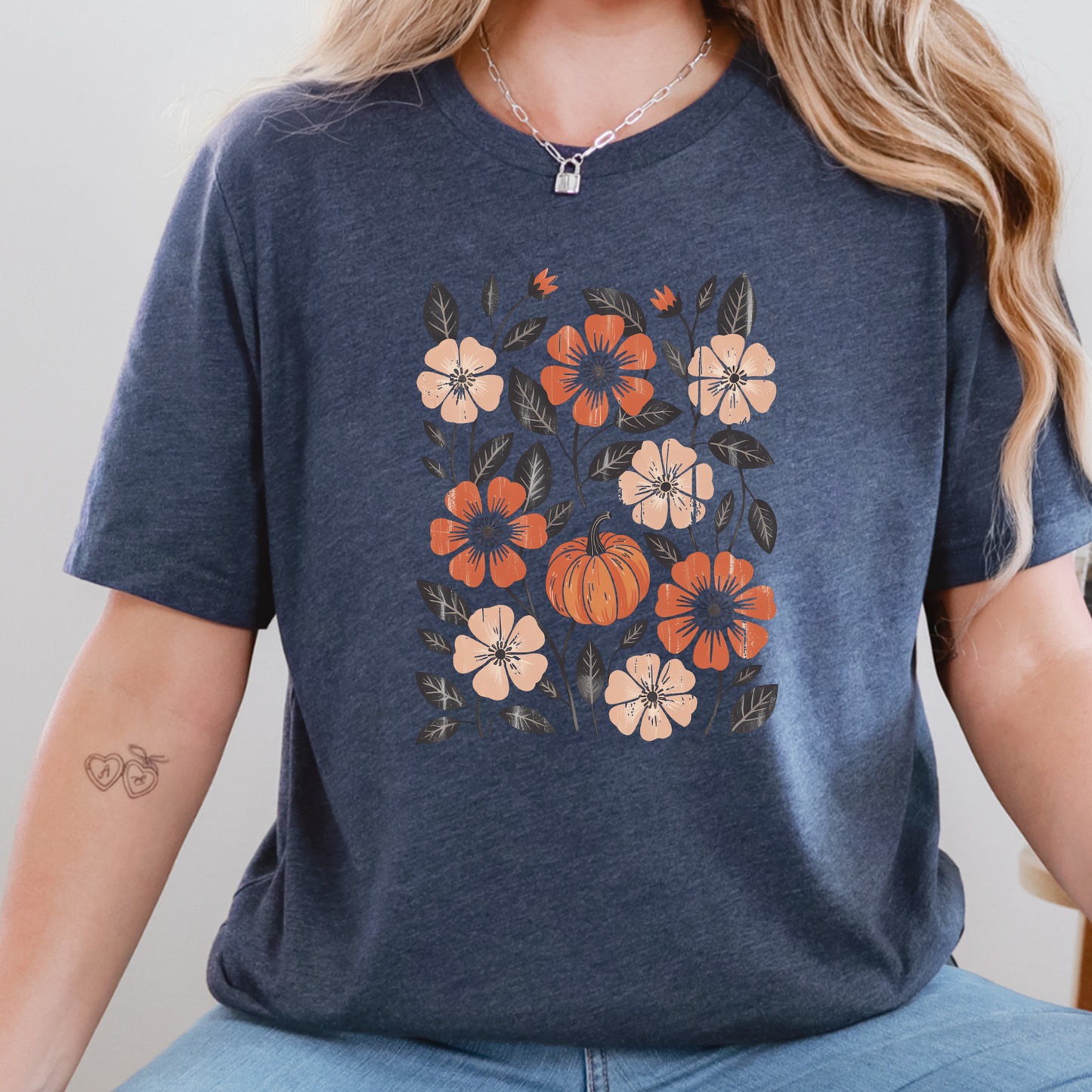 Boho Floral Fall Graphic Tee