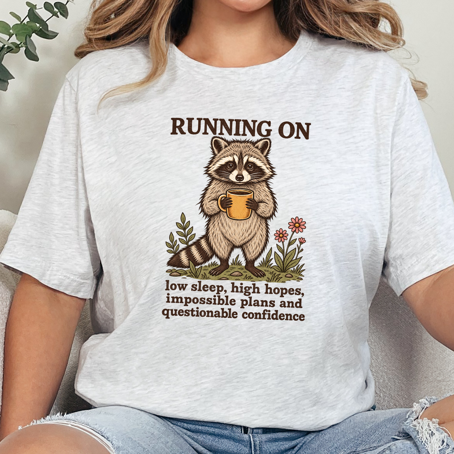 Running on Low Sleep Graphic Tee