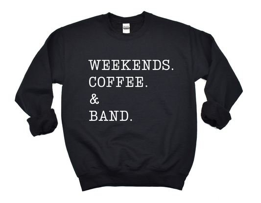 Coffee & Band Graphic Tee