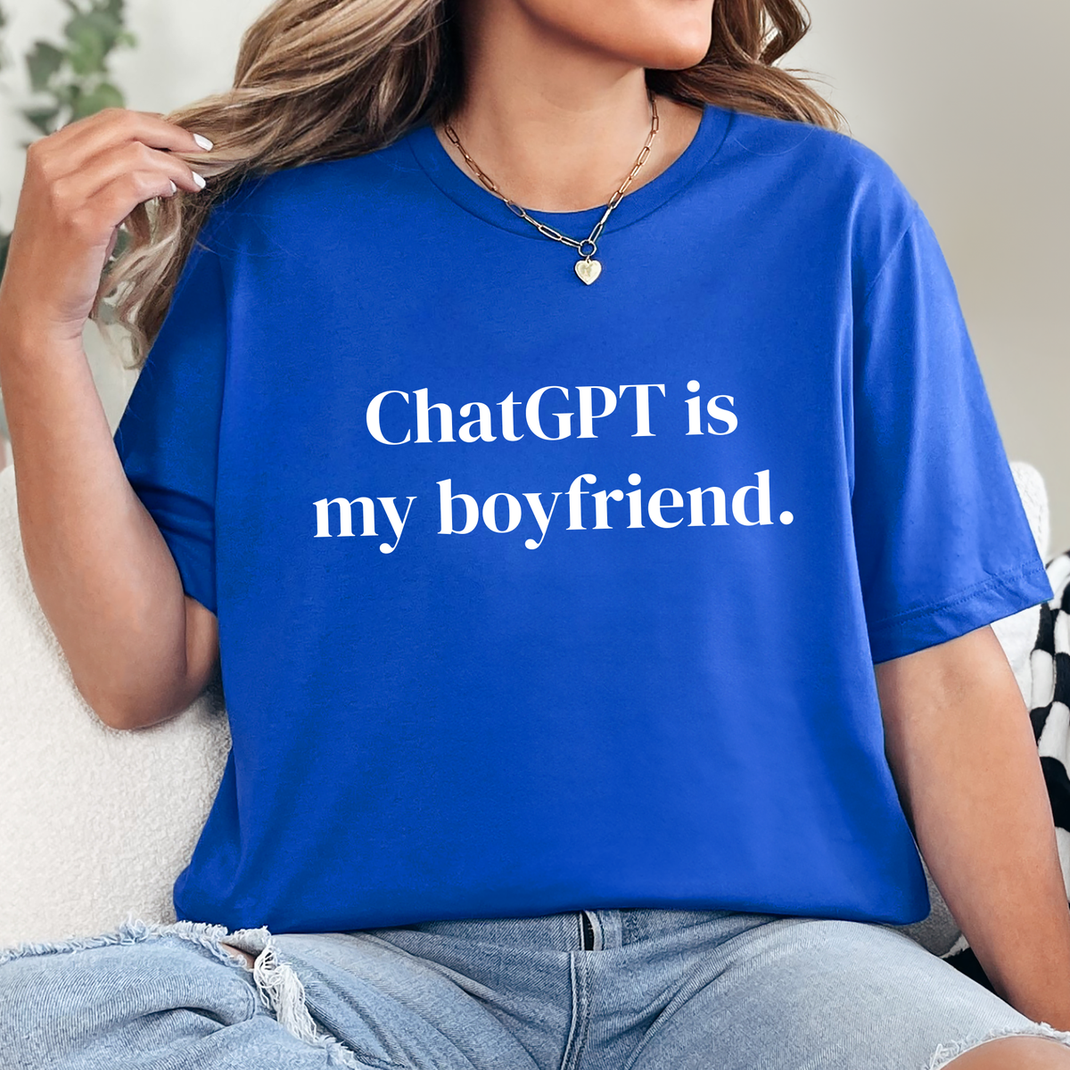 ChatGPT is my Boyfriend Graphic Tee