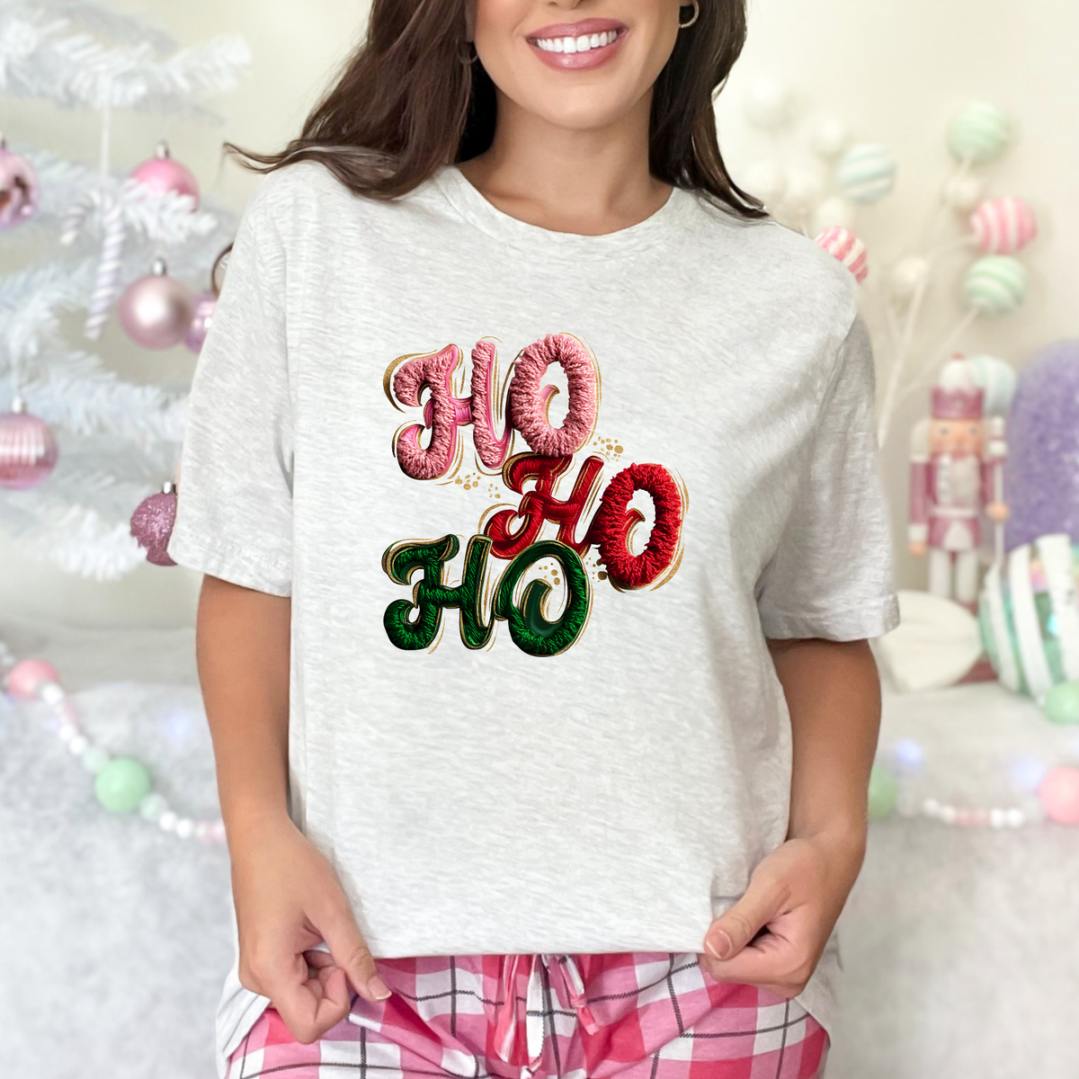 Yarn Ho Ho Ho Graphic Tee