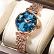 rose gold blue