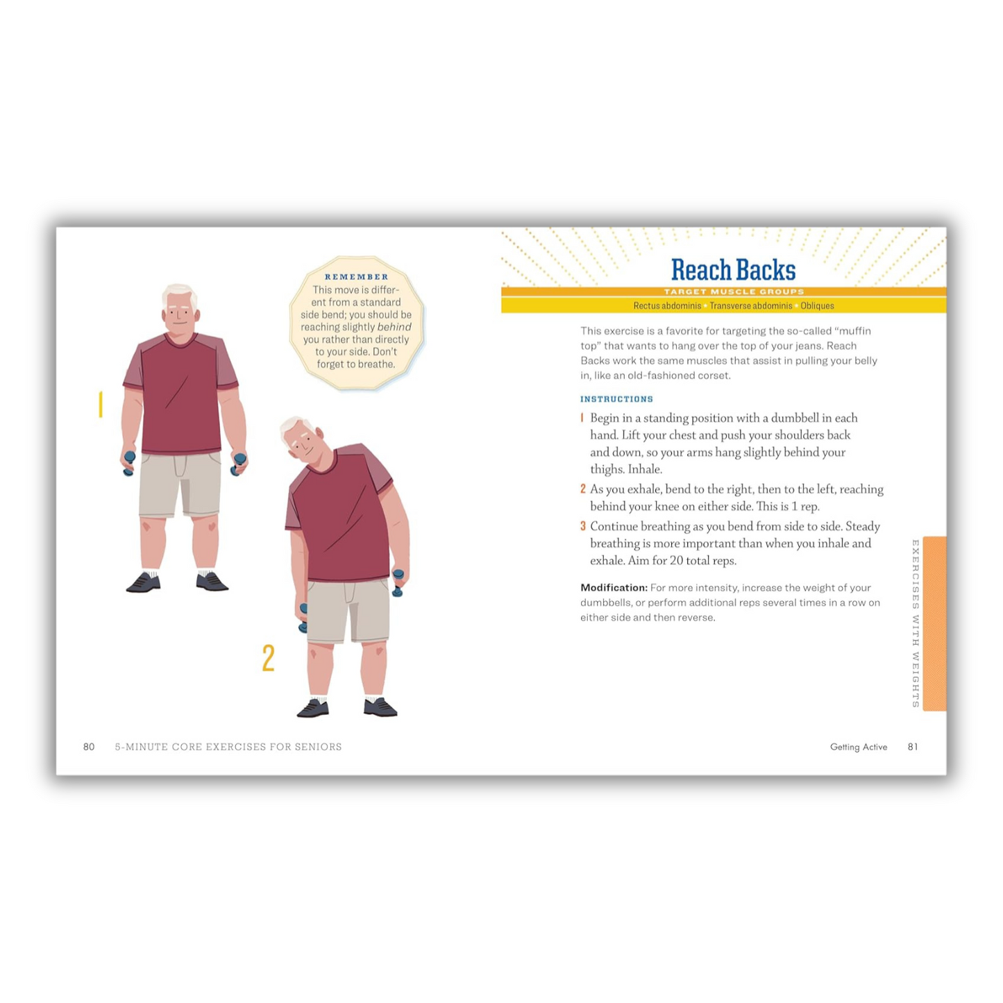 5-Minute Core Exercises for Seniors: Daily Routines to Build Balance and Boost Confidence (Spiral Bound)